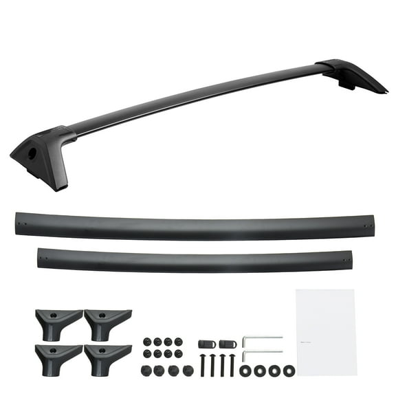 KFFKFF Cross Bars for Roof Rack, Fits Toyota RAV4 2019-2023, Supports 260lbs, Aluminum, Rust-Resistant with Locking Mechanism, Ideal for Cargo Bags, Not Suitable for Adventure/TRD Off-Road Models