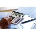 thumbnail image 5 of Better Office Products Extra Large Calculator, 12-Digit LCD, Angled Display, Dual Power, Light Gray, 5 of 5
