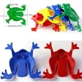 thumbnail image 3 of YOPTOP Children‘s Toy Bouncing Frog Color Plastic Toy Creative Puzzle Jumping Frog Toy,10pcs Random, 3 of 7