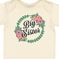 thumbnail image 4 of Inktastic Big Sister with Flower Circle Girls Baby Bodysuit, 4 of 5