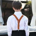 thumbnail image 5 of AWAYTR Kids Boys Adults Suspenders - 3 Sizes Sturdy Metal Clips Elastic Adjustable Suspender, 5 of 12