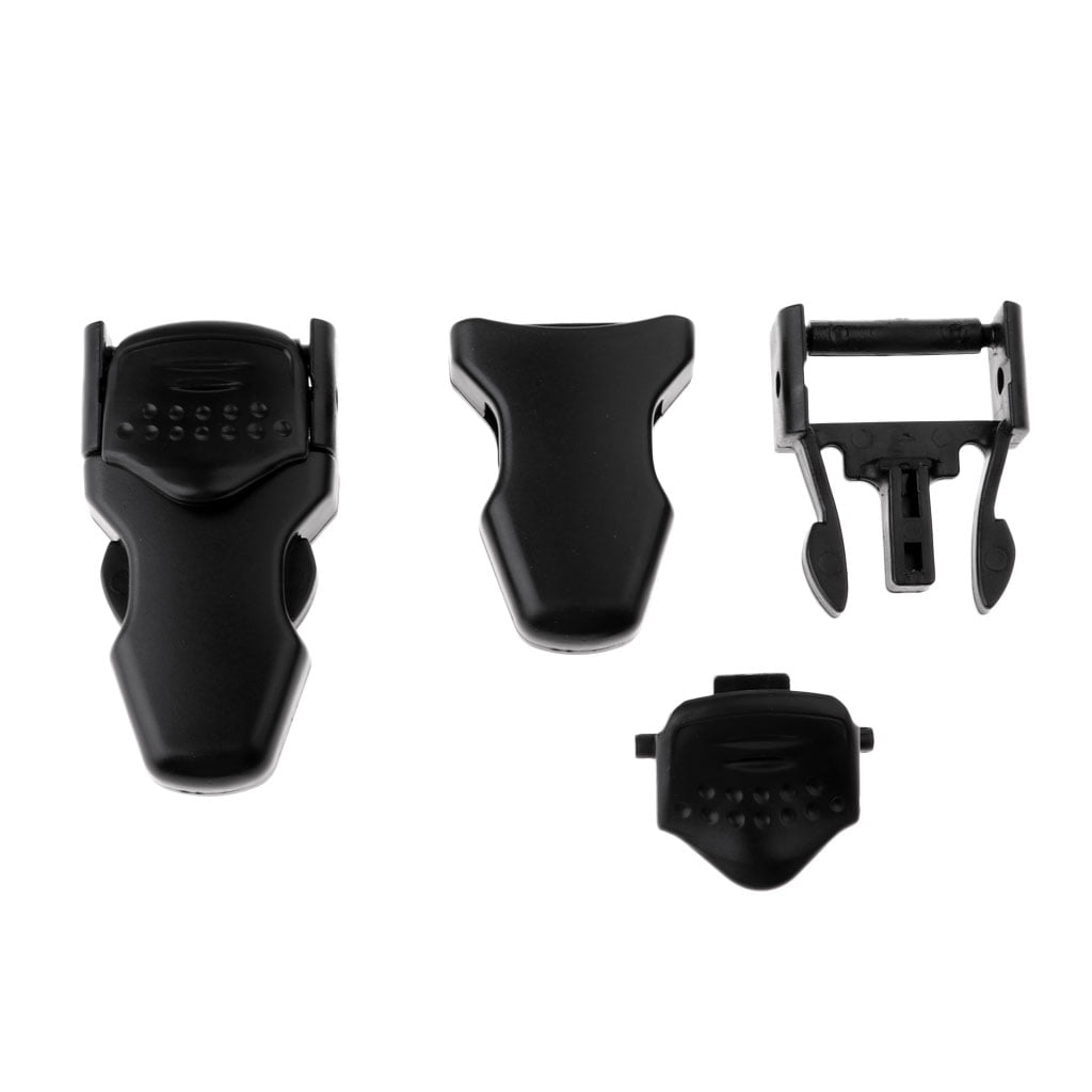 Pack 2 Plastic Scuba Diving Quick Release Fin Strap Buckles Gear Replacement 