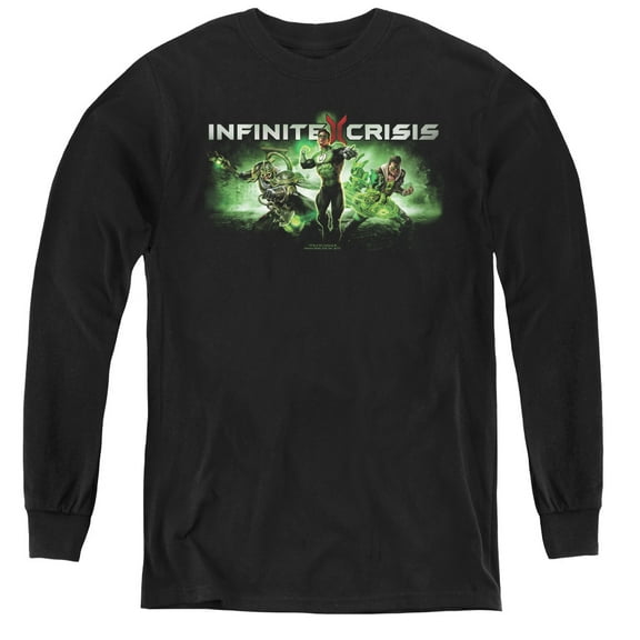Infinite Crisis - Ic Green - Youth Long Sleeve Shirt - X-Large