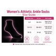 thumbnail image 3 of 6 Pairs Men & Women Athletic Crew Socks, Breathable Moisture Wicking Workout Running Socks, Size 6-9, 3 of 3