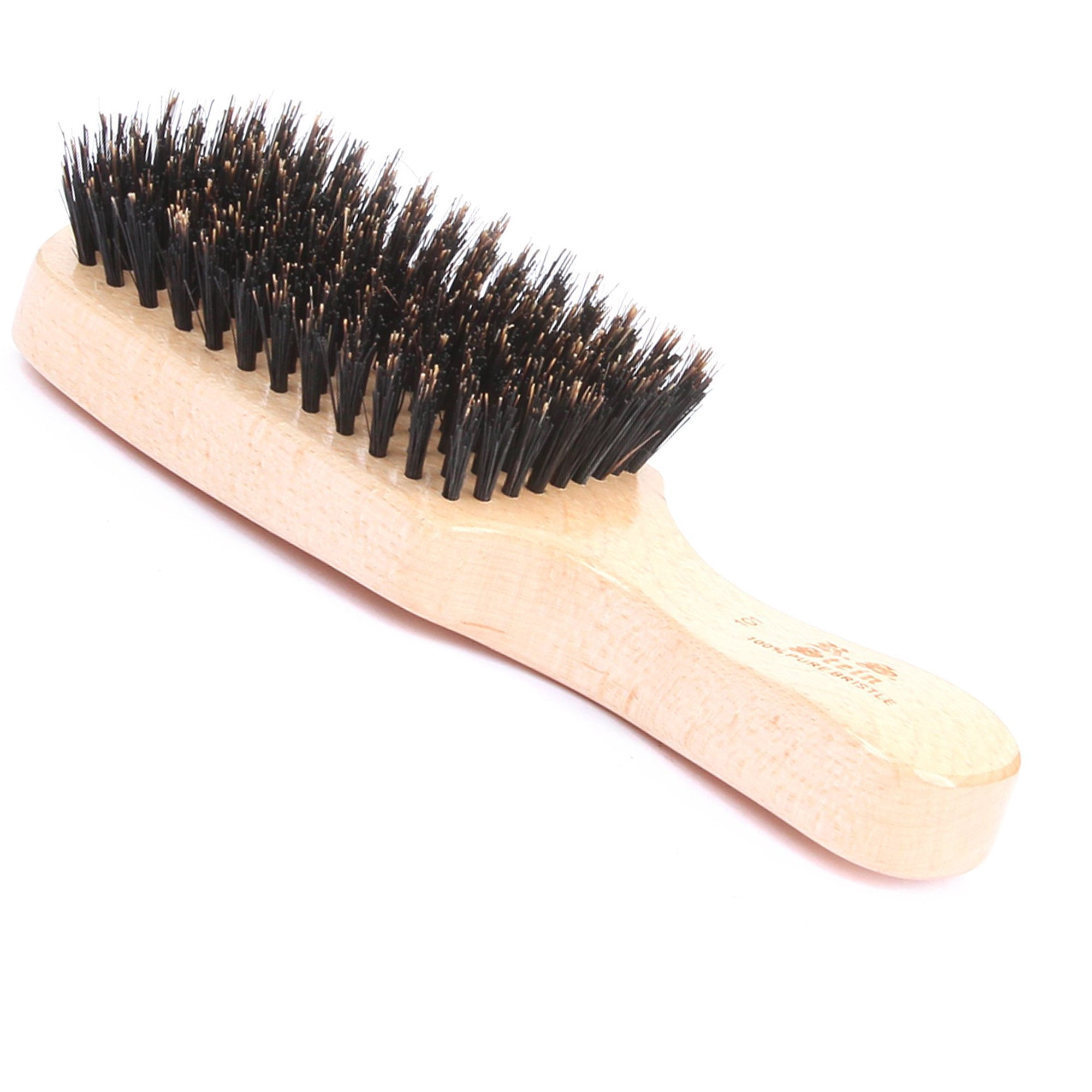 Bass Classic Club Hairbrush with Firm Natural Bristles