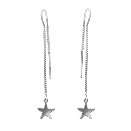 Star Threader Earrings