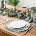 thumbnail image 2 of Spring Flowers Round 13 Inch Placemats Set of 4, Retro Boho Botanical Florals Butterfly HeatResistant Non Slip Place Mats for Dining Table, Wipeable Braided Kitchen Table Mats for Housewarming, 2 of 9