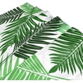 thumbnail image 3 of Coolnut Tropical Palm Leaves Shower Curtain Bathroom Decor Watercolor Shower Curtain Sets Fabric Cloth Bathroom Curtains with Hooks 60x72 Inch, 3 of 6