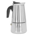 thumbnail image 1 of Coffee Maker, Safe Use Strong Corrosion Resistance Stainless Steel Classic Cafe Maker Durable  For Home Use, 1 of 8