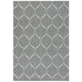 thumbnail image 2 of SAFAVIEH Beach House Rosheen Geometric Indoor/Outdoor Area Rug, Charcoal/Gray, 4' x 6', 2 of 15