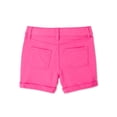 thumbnail image 2 of Wonder Nation Girls French Terry Shorts, Sizes 4-18 & Plus, 2 of 3