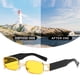 thumbnail image 4 of Personalidad de la tendencia de la moda de las gafas de sol del cuadrado del metal del marco pequeño de las gafas de sol, hechas de plástico, metal, PC, 4 of 5