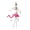 B, variant on Halloween Skeleton Flamingo Decoration, Pink Bird Skeleton Yard Art with Posable Legs, Spooky Outdoor Lawn Ornament for Yard Garden
