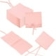 thumbnail image 1 of Uxcell 20 Pcs Bolsa de Joyería de Microfibra 3.1 × 3.1 Pulgadas, Rosa, 1 of 5