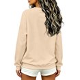 thumbnail image 3 of Womens Oversized Sweatshirts Casual Long Sleeve Tops Fall Winter Clothes Crewneck Cozy Outfits Pullover, 3 of 4