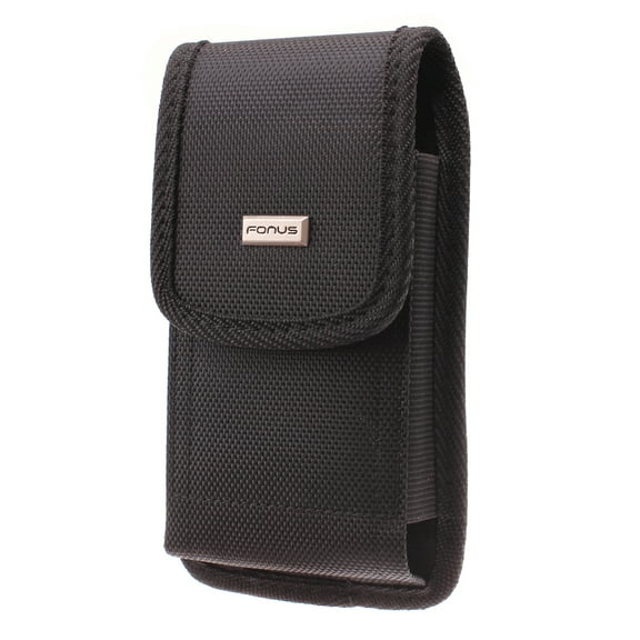 Rugged Phone Case Belt Clip for Samsung Galaxy A15 5G Model - Holster Canvas Cover Pouch Carry Protective