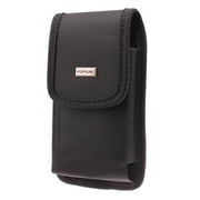Rugged Phone Case Belt Clip for LG Wing Model - Holster Canvas Cover Pouch Carry Protective