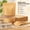 Brown, variant on 100 Pcs Resealable Paper Stand Up Pouches with Matte Window, Zipper & Heat Sealable Treat Bags for Small Business Packaging, 4.9" x 5" Inner Size