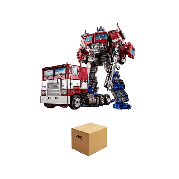 Figura De Acción Carros Optimus Prime Lab.G Azul Rojo