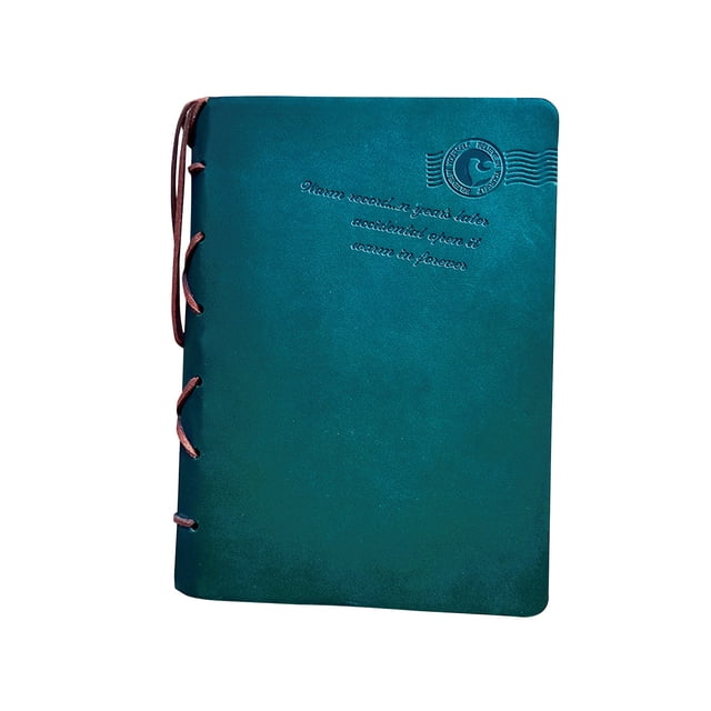 Vintage Key String Notebook, Travel Diary Journal, Lined Pages for Writing, Compact Leather Style Diary, Gift for Men Women