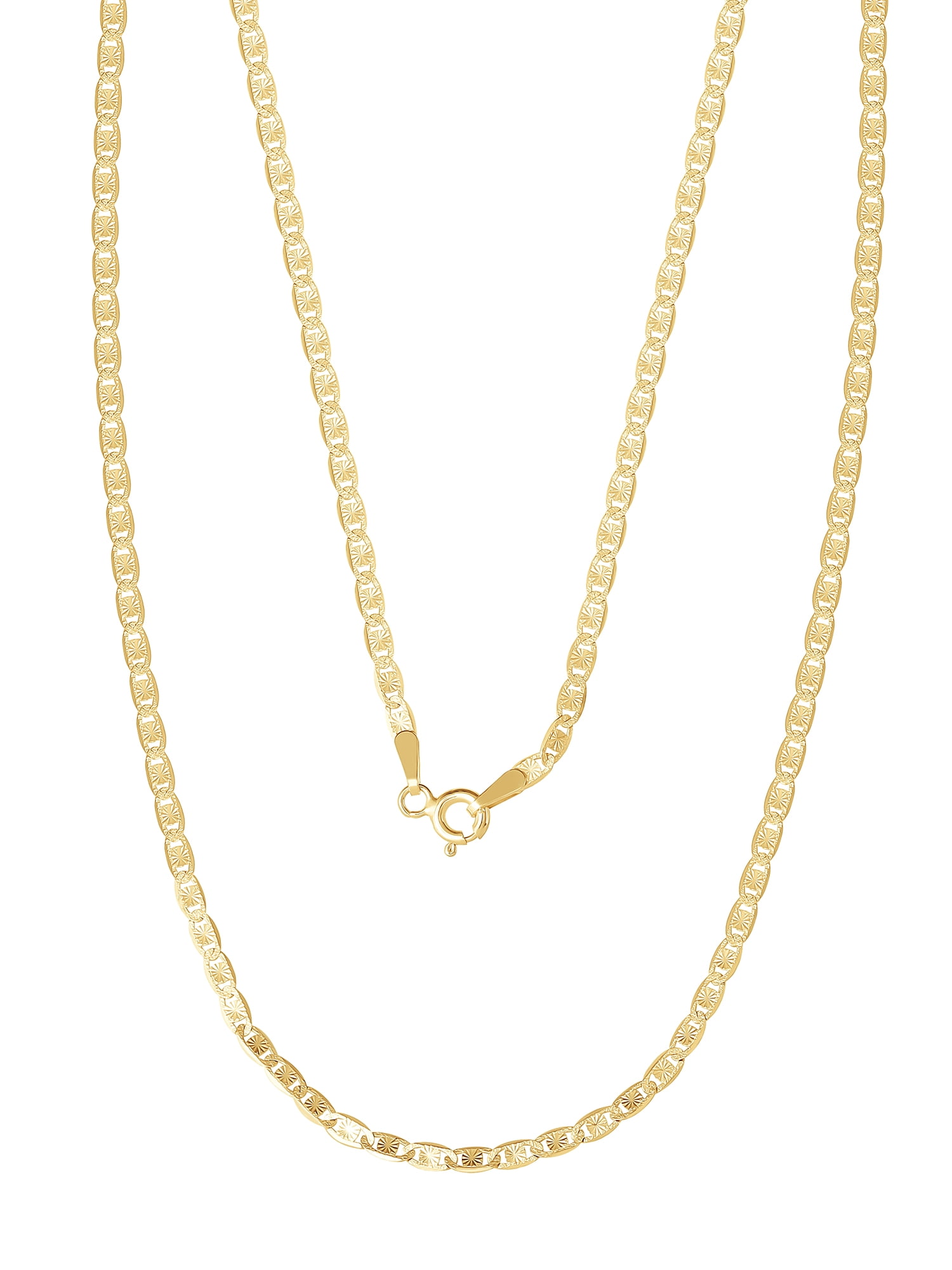 Brilliance Fine, Women's Sterling Silver 14kt Gold Plated Simulated Diamond Heart Necklace, 18" & 24"