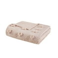 thumbnail image 5 of Intelligent Design Lucy Modern Fabric Clip Jacquard Duvet Cover Set in Pink, 5 of 13