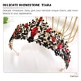 thumbnail image 3 of unbranded  Bridal Tiara Decoration Crown Wedding Accessory Hair Jewelry, 3 of 8