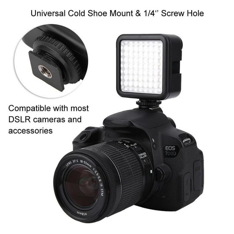 konsol forhåndsvisning Arrowhead HERCHR Mini Portable Dimmable LED Video Light Panel On Camera Fill Light, Camera Video Light, On Camera LED Light - Walmart.com konsol forhåndsvisning Arrowhead HERCHR Mini Portable Dimmable LED Video Light Panel On Camera Fill Light, Camera Video Light, On Camera LED Light - Walmart.com