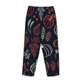 thumbnail image 5 of Kll Womens Thanksgiving Print Pajama Pants Soft Pajama Bottoms For Women Cozy Lounge Pants, 5 of 9