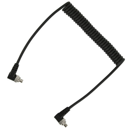 100cm Male to Flash PC Sync Cable with Screw Lock for Canon / Nikon Camera and Light Connection