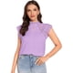 thumbnail image 1 of Blusas elegantes de encaje en contraste para mujer Blanco Nieve XS Blanco Nieve XS Xishao ropa, 1 of 2