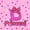 Pink D, variant on spefrowx Kawaii Princess Initial J Bed Sheets for Girls, Pink Sequin Print Ribbon Full Size Sheets, 4pcs, 1 Flat Sheet, 1 Fitted Sheet and 2 Pillowcases