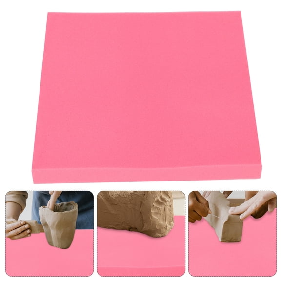 TEHAUX Versatile Pottery Sponge Pad for Ceramic Crafting and Painting