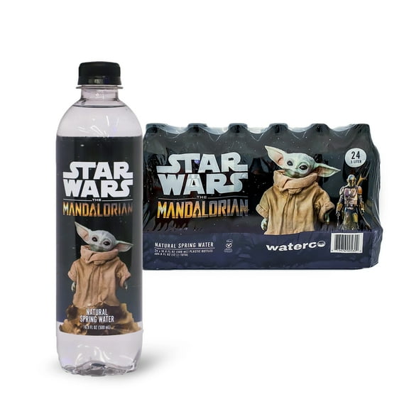Star Wars Star Wars Mandalorian Water Bottle, Bottled Water, 24 x 16.9 oz