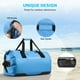 thumbnail image 4 of Bolsa de viaje Gonex impermeable de 80 litros, color azul claro, 4 of 9