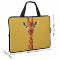 thumbnail image 2 of AWERP Long Neck of a Giraffe Laptop Sleeve Carrying Bag 17inch, 2 of 5