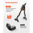 thumbnail image 4 of VEVOR Motorcycle Backrest Sissy Bar for Harley-Davidson Touring Model 2006-2017 27 in Height, 4 of 9
