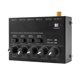 thumbnail image 1 of Mezclador de audio Mezclador estéreo de línea de 4 canales de ruido ultra bajo 4 entradas 1 salida DC 5V Mini mezclador de audio portátil Micrófono Mezcladores de teclado de bajo de guitarra para Club Meterk Mezclador de audio, 1 of 6