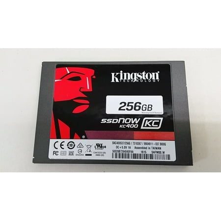 Refurbished Kingston SKC400S37/256G SSDNow KC400 256GB 2.5" SATA III (6.0Gb/s) Solid State
