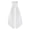 White, variant on Scalloped Wreath Sash for Front Door - 54 Elegant Wavy Edge Ribbon Bow, Canvas Farmhouse Wreath Accessory with Adjustable Sash Knot for Wedding Anniversary & Year-Round Farmhouse Garland Decor