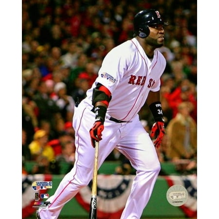 David Ortiz Game Two of the 2007 Major League Baseball World Series Action Photo Print (16 x 20)