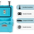 thumbnail image 6 of Stakol16 Quart Ice Chest Water Cooler with Cup Holders, Blue, 6 of 11