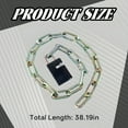 thumbnail image 2 of MELIVO Bike Lock,38.19" Chain Lock,Wearable Chain Bicycle Lock Bike Lock with Key,0.99lb, 2 of 7