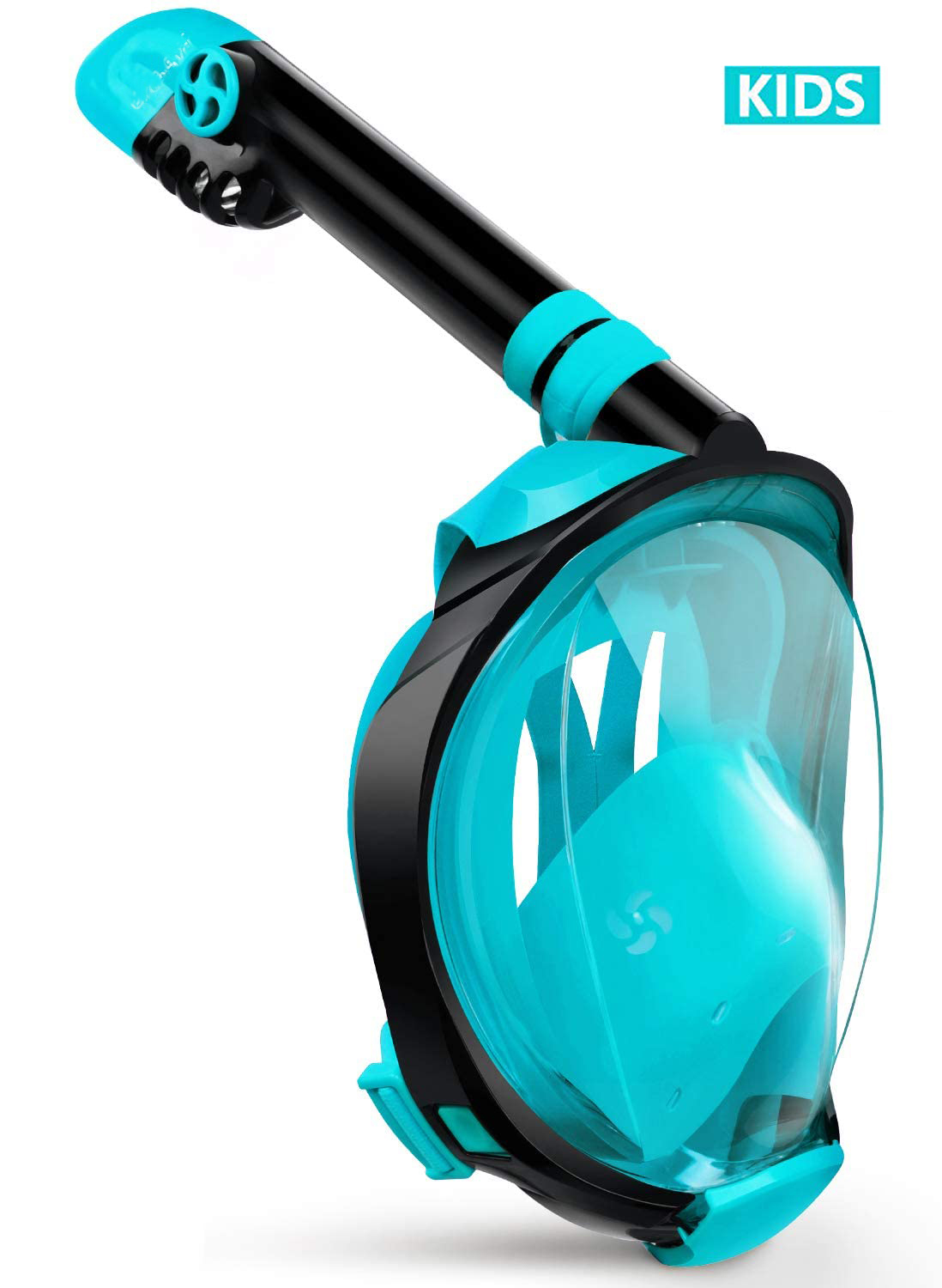 G2 Full Face Snorkel Mask for Kids with Latest Dry Top System,Foldable