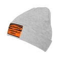thumbnail image 1 of ZICANCN Bonnet Tricoté - Chapeau d'Hiver Inflammable Avertissement de Danger Doux Chaud Classique pour Hommes Femmes Signe de Sécurité Incendie, 1 of 6