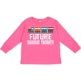 thumbnail image 3 of Inktastic Future Railroad Engineer Train Boys or Girls Long Sleeve Toddler T-Shirt, 3 of 5
