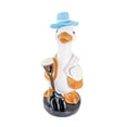 thumbnail image 2 of Estatua de para jardín, figura decorativa de dibujos animados, regalo de inauguración de la casa, decoración de jardín de resina para el hogar, Horquilla triangular, 2 of 8