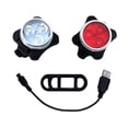 thumbnail image 2 of USB Rechargeable Bike Front Rear Light Set with 4 Light Modes, 2 of 9