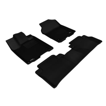 3D MAXpider Custom Fit Kagu Floor Mat (Black) Compatible with Acura Rdx 2013-2018 - R1 R2