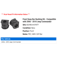 thumbnail image 2 of Front Sway Bar Bushing Kit - Compatible with 2006 - 2010 Jeep Commander 2007 2008 2009, 2 of 2